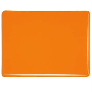 Bullseye 1025-0050 Lys Orange Transp. 2mm.